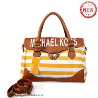 michael kors striped medium geel boekentassen Nijmegen Shop ltbbh665